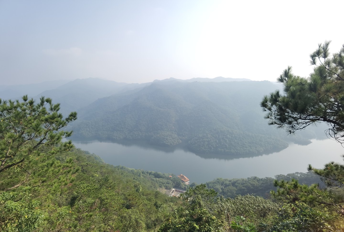 鼎湖山九龙湖真实场域