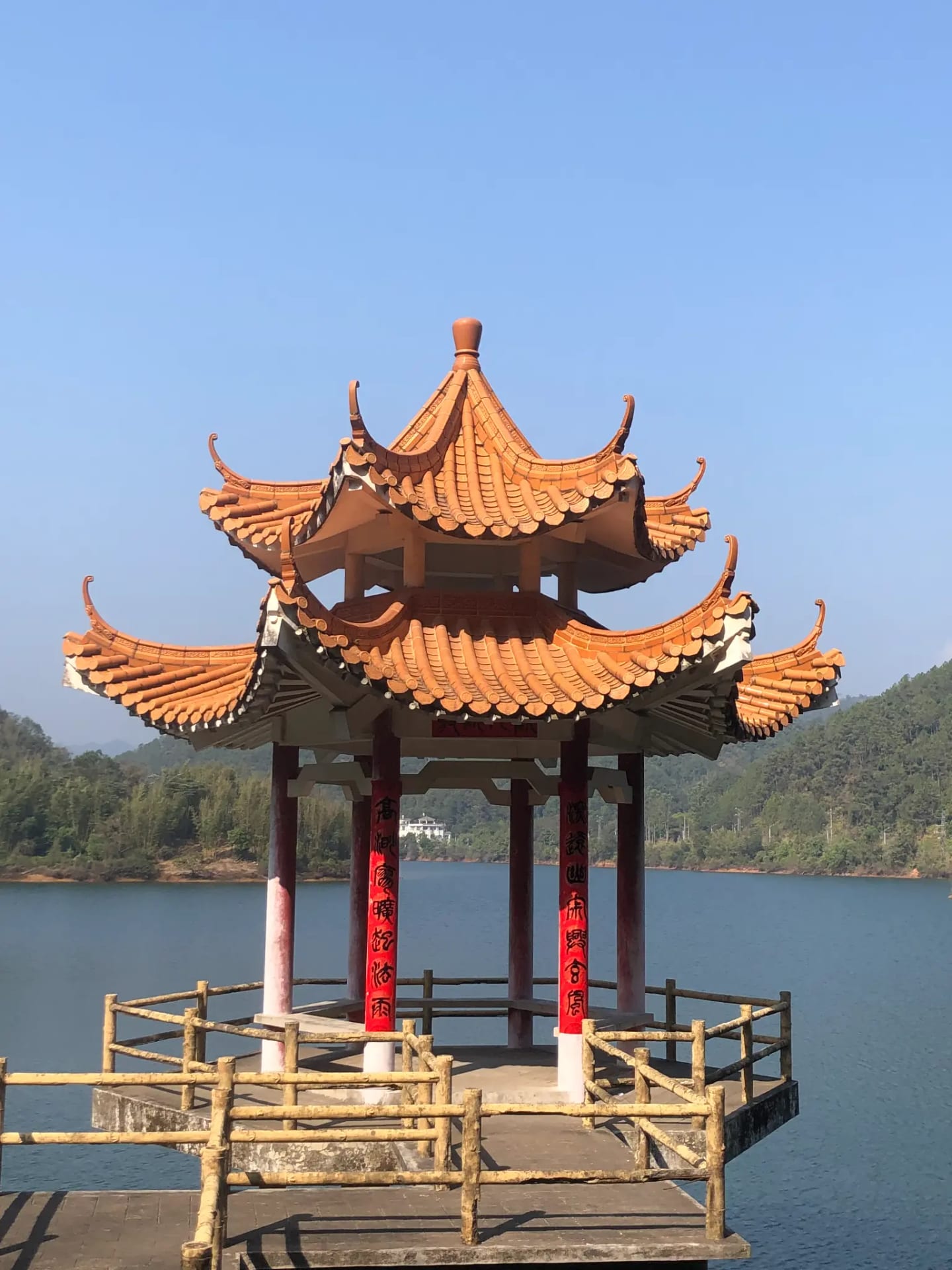九龙湖七星亭